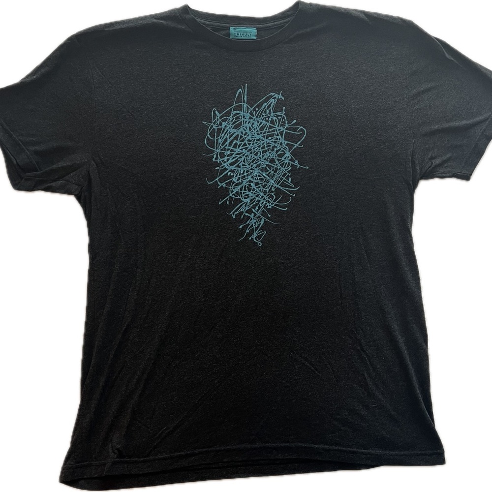 Men's Black Graphic T-Shirt